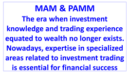 trading knowledge experience equated to wealth no longer exists en